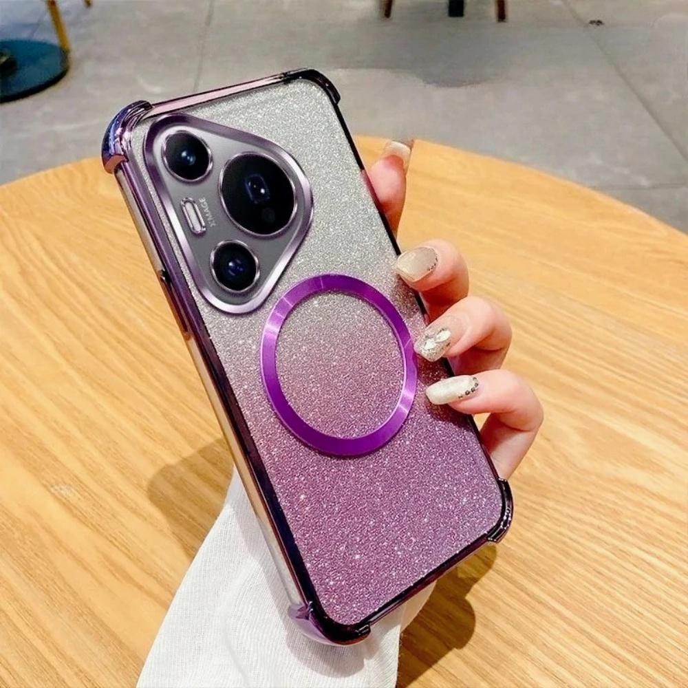 Shockproof Clear Phone Case For iPhone 17 16 17 Air 15 14 13 12 11 Pro Max 16 Plus 16E Glitter Soft Cover