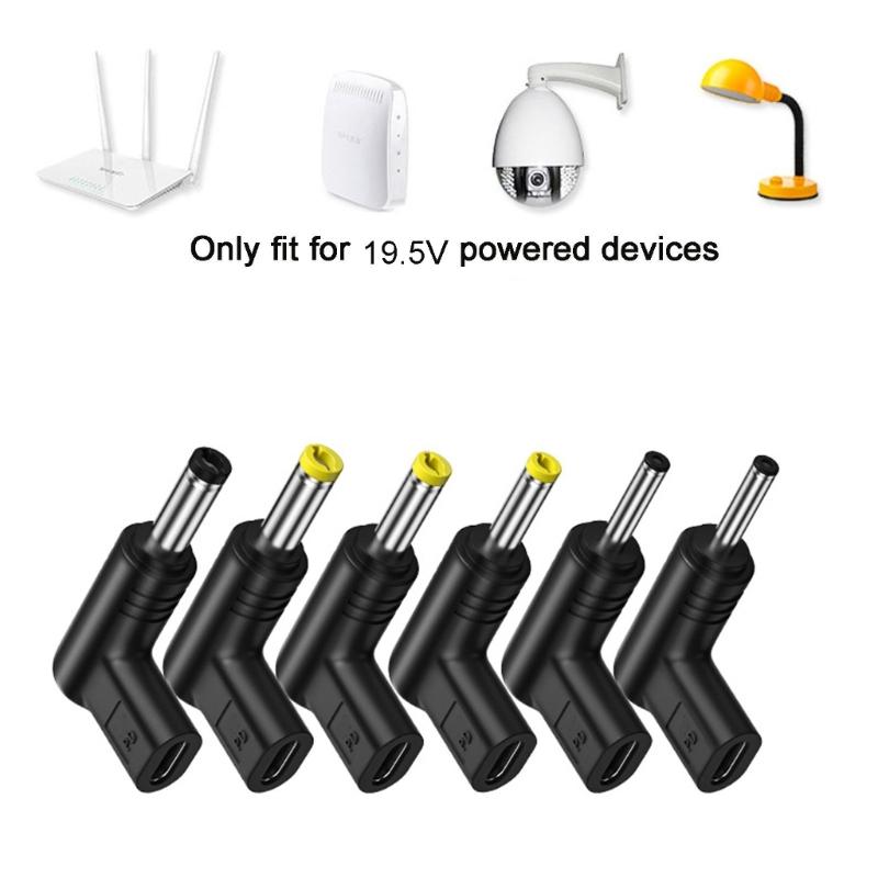USB C To DC Power Connector Universal 12V Type C To DC Jack Plug Charging Adapter Converter for Router Speaker Camera