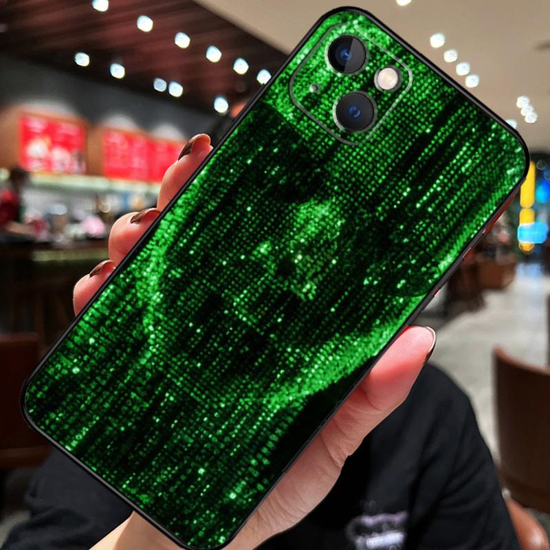 Matrix For Apple iPhone 11 14 12 Pro Max 7 8 Plus X XS XR SE 2020 13 Pro Max Phone Back Cover Coque