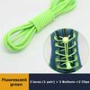 Lacci Elastici Senza Nodo per Scarpe Quick Lock Rotondi in Gomma Regolabili Elastici Pigri per Scarpe da Ginnastica Scarpe da Corsa Sportive
