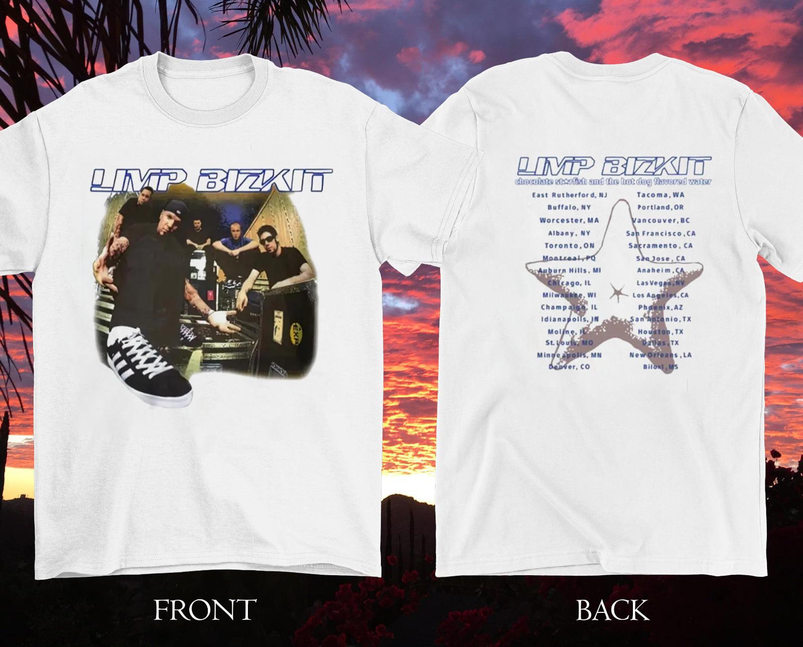 Limp Bizkit Chocolate Starfish Tour Cotton White All Size Unisex Shirt XXXXL