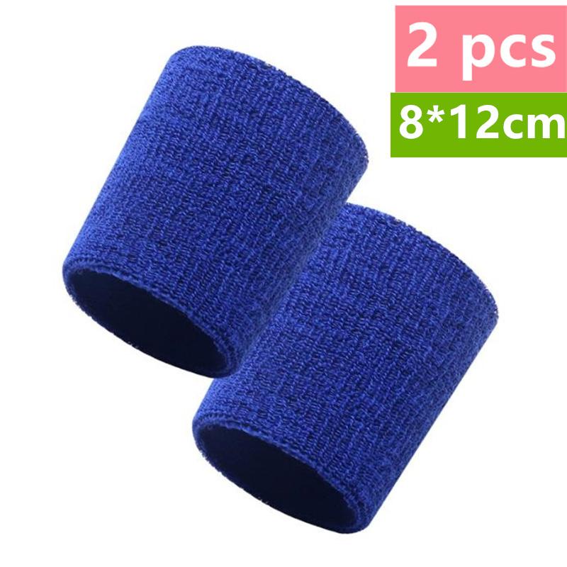 1/2/10 Pcs Towel Sports Wristbands Tennis Sweat Bands Wrist Guard For Basketball Volleyball Padel Fitness Sweatbands Wrist Wrap