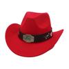 Direct Supply Top Hat Outdoor Retro Jazz Hat Vacation Travel British Style Western Cowboy Hat