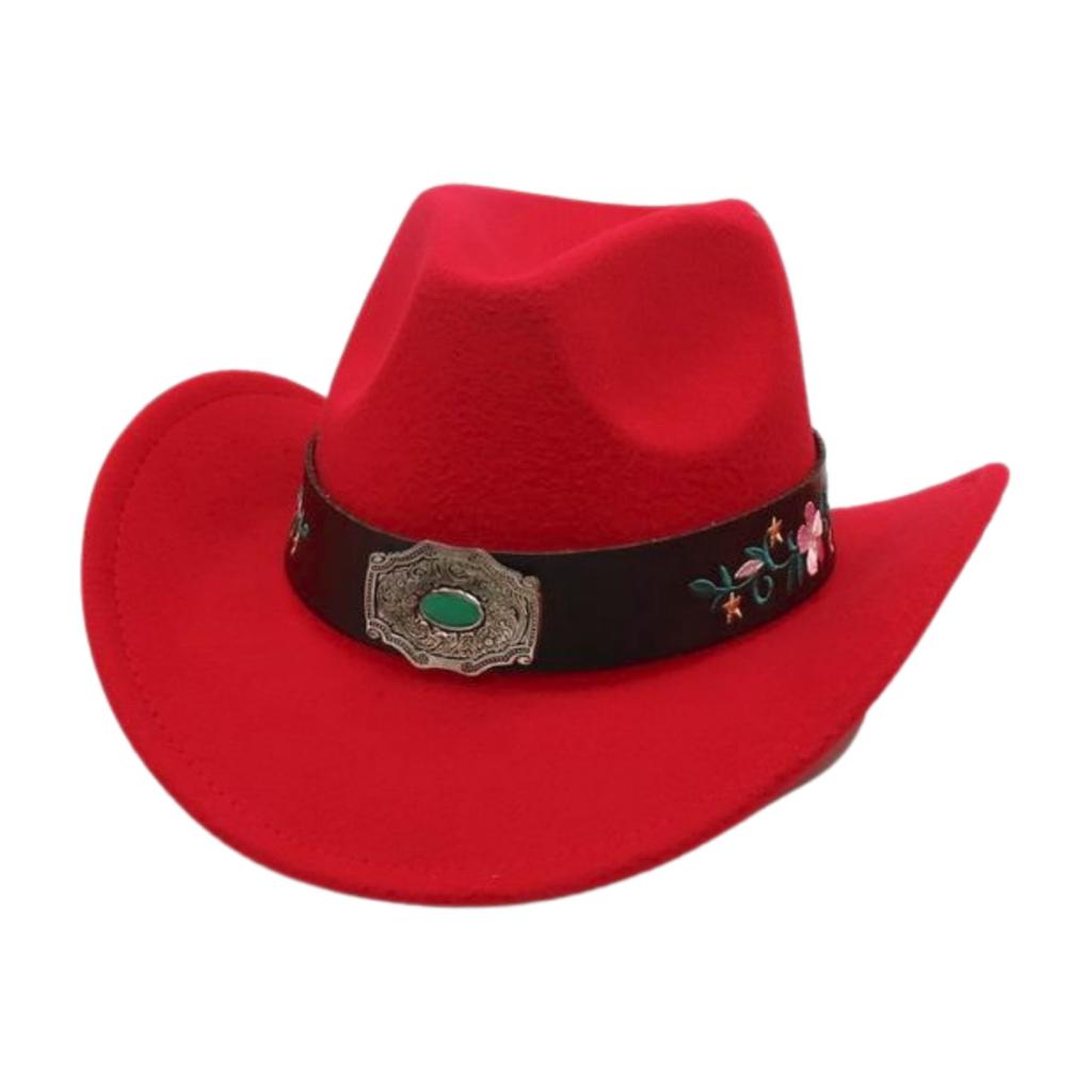 Direct Supply Top Hat Outdoor Retro Jazz Hat Vacation Travel British Style Western Cowboy Hat