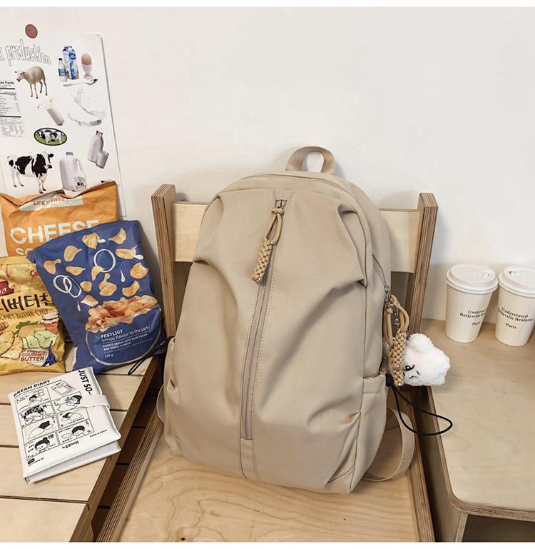 Korean Trendy Lightweight Large-Capacity Casual Backpack - Versatile and Live-Streaming Favorite