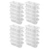 Reusable Snack Containers Sauce Cups Compartment Container Compact Travel Food Storage Box For Friends Adults Family Gatherings