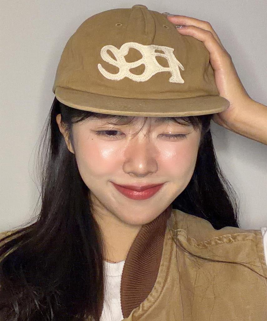PEACE MAKER Pce Wave Applique 5-Panel Cap (Black)