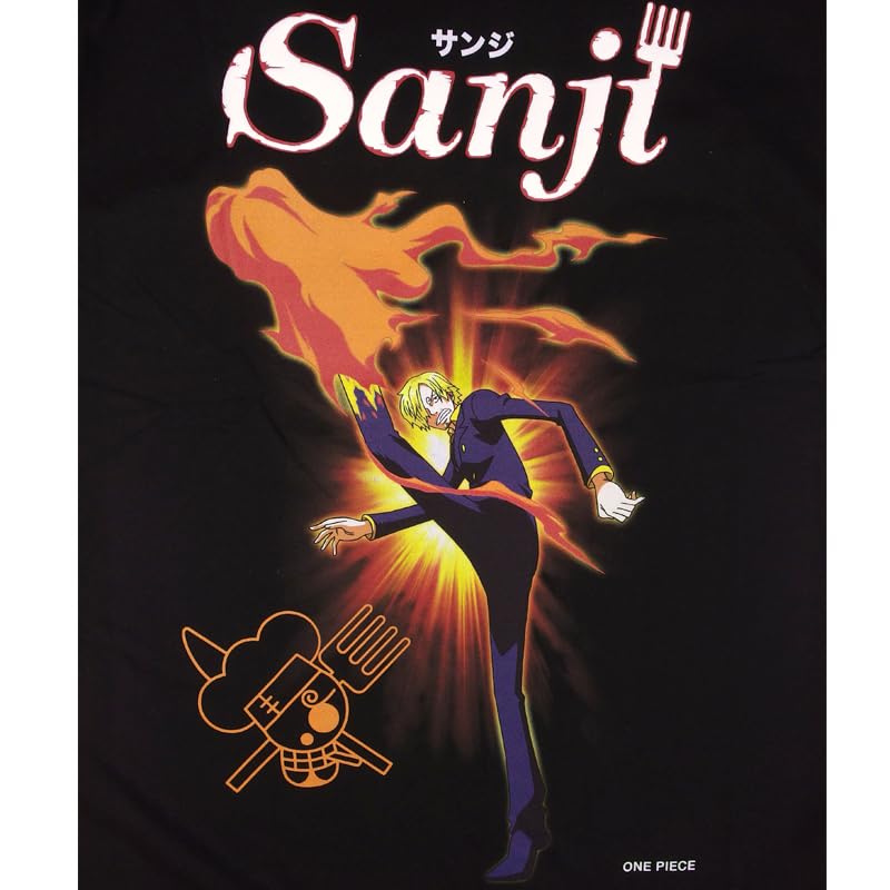 EVERSOUL ONE PIECE Short Featuring and the Straw Hat Character Anime Movie Size M T-Shirt, Sleeve, Sanji, Luffy, Chopper, Nami, Pirates, Zoro,