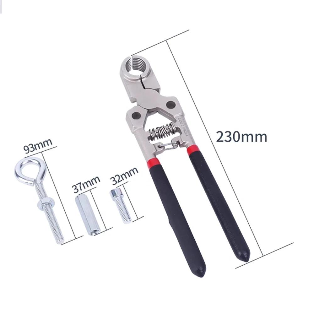 Geothermal Water Pipe Removal Pliers for Tong Water Separator Geothermal Pipe Heating Special Pliers with Strong Grip