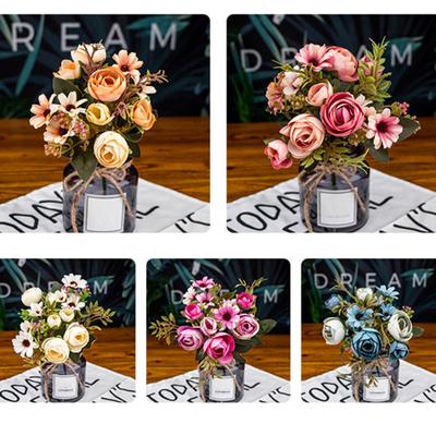 1 větev Umělá květina Svatební párty Domů Hotel Kancelář Zahradní dekorace