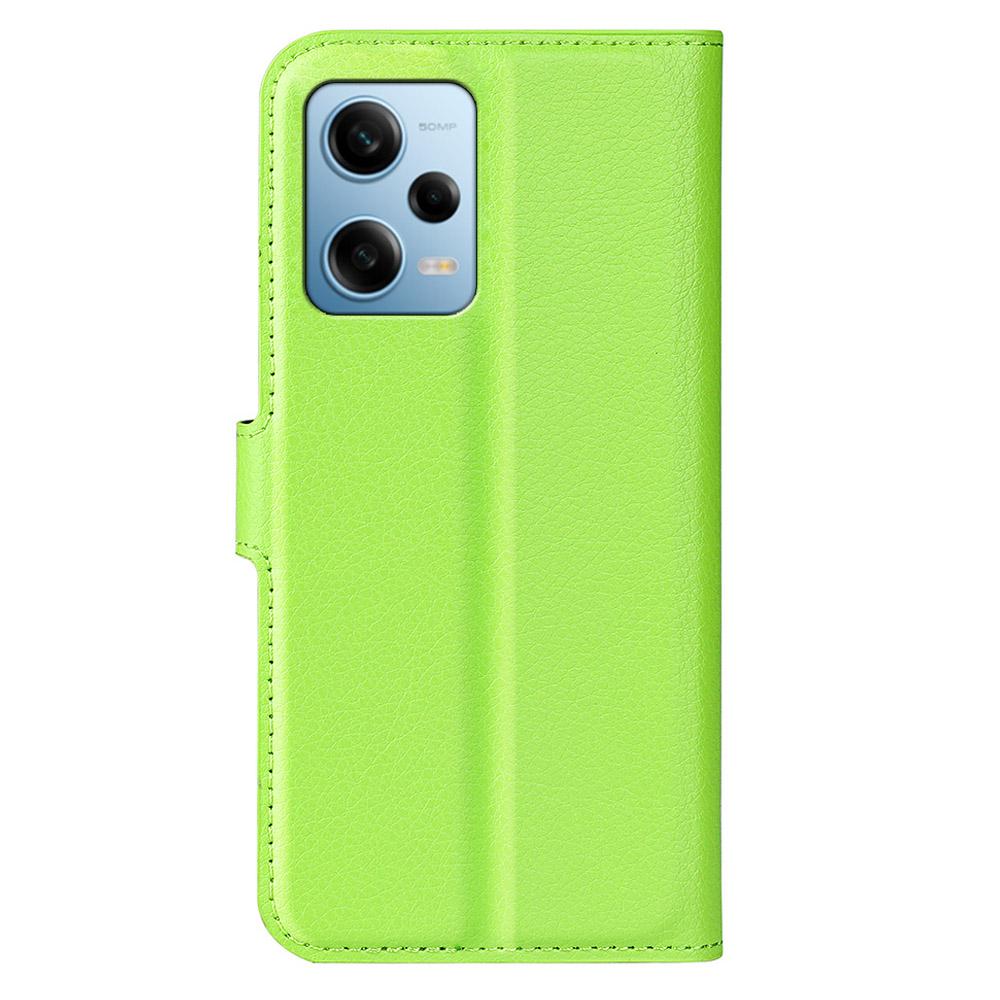For Xiaomi Redmi Note 12 Pro 5G/Note 12 Pro Speed 5G/Poco X5 Pro 5G Litchi Texture PU Leather Wallet Phone Stand Cover