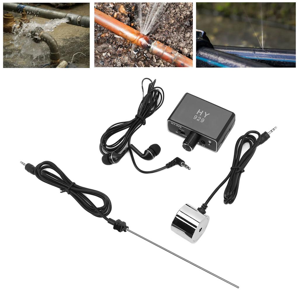 Water Leakage Monitor Underground Water Pipe Leakage Detector Enhanced High Strength Sound Intensifier for Site Construction