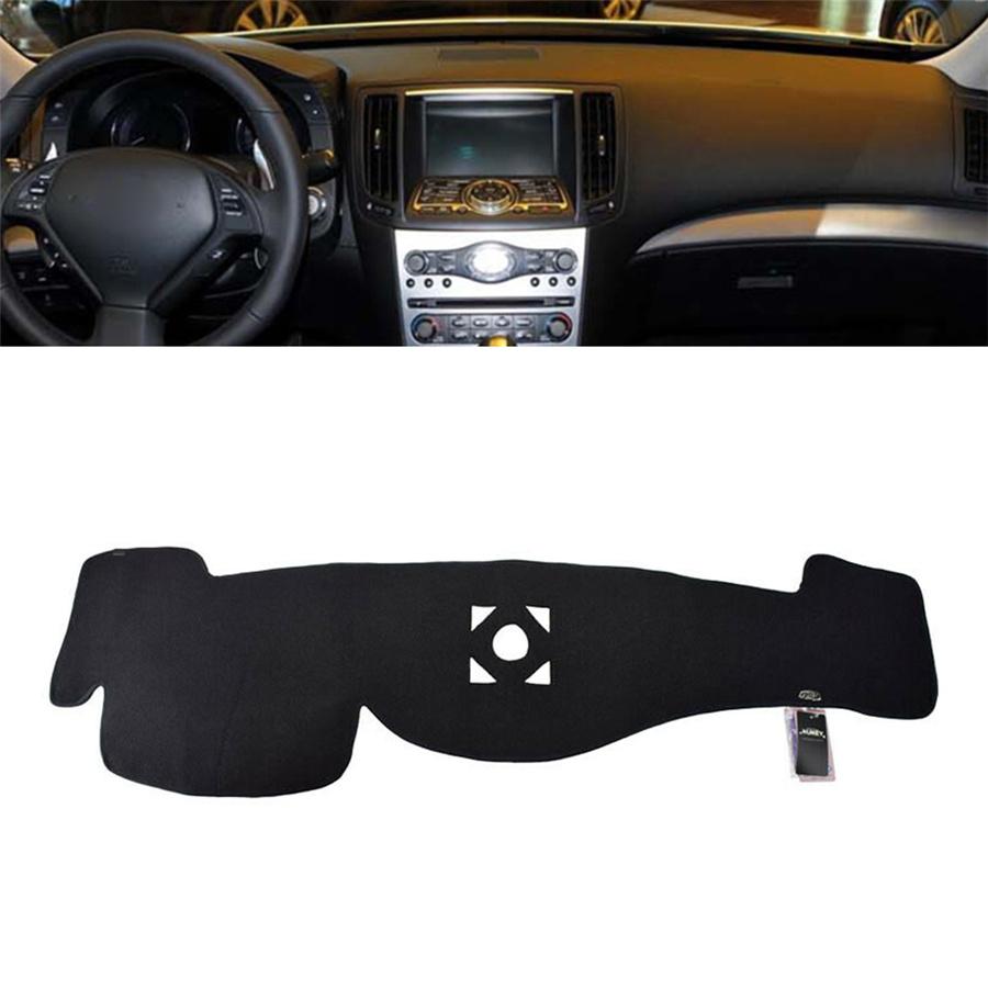 For 2008-15 Infiniti G25 G35 G37 Q40 Q60 Dashboard Cover Dash Mat Sunshade Black
