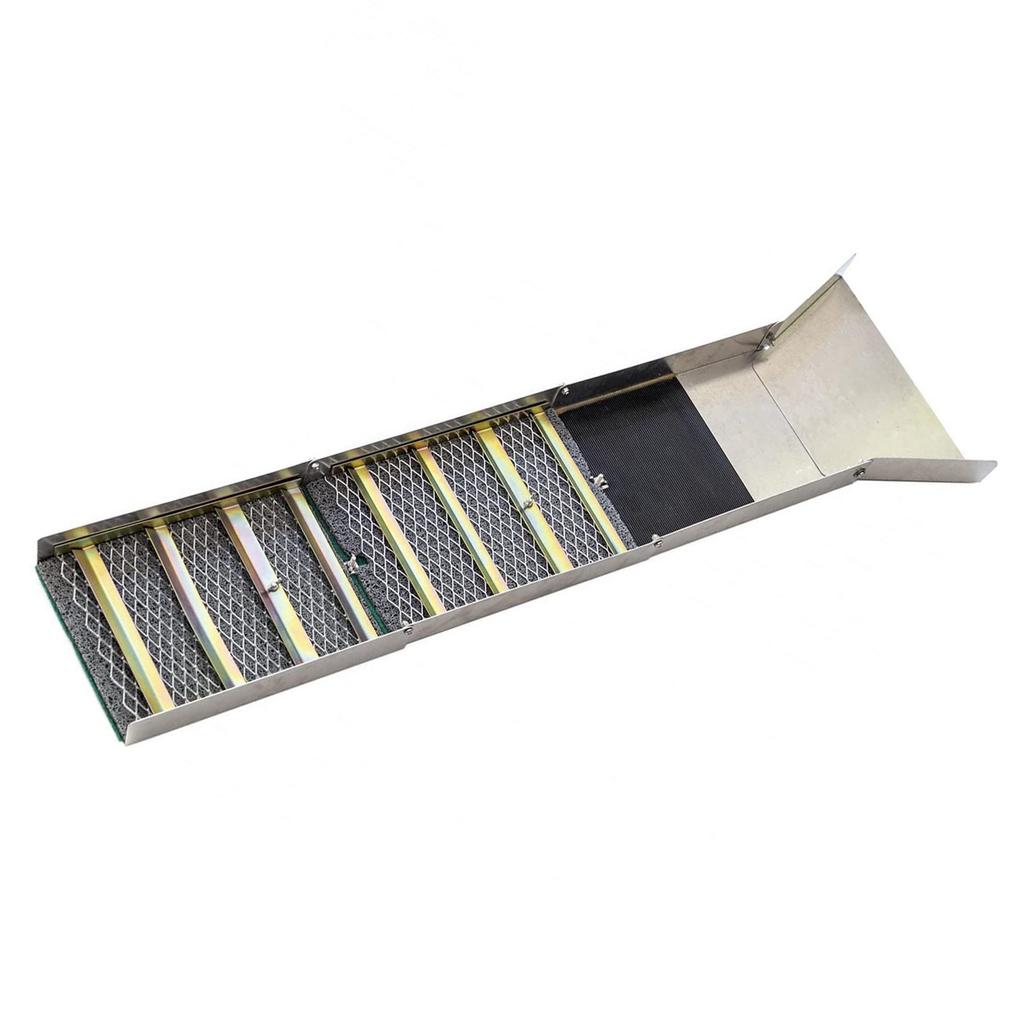 Cutie pliabilă de aur din aliaj de aluminiu Jgheab portabil pentru minerit de aur Instrument de recuperare pentru prospectare