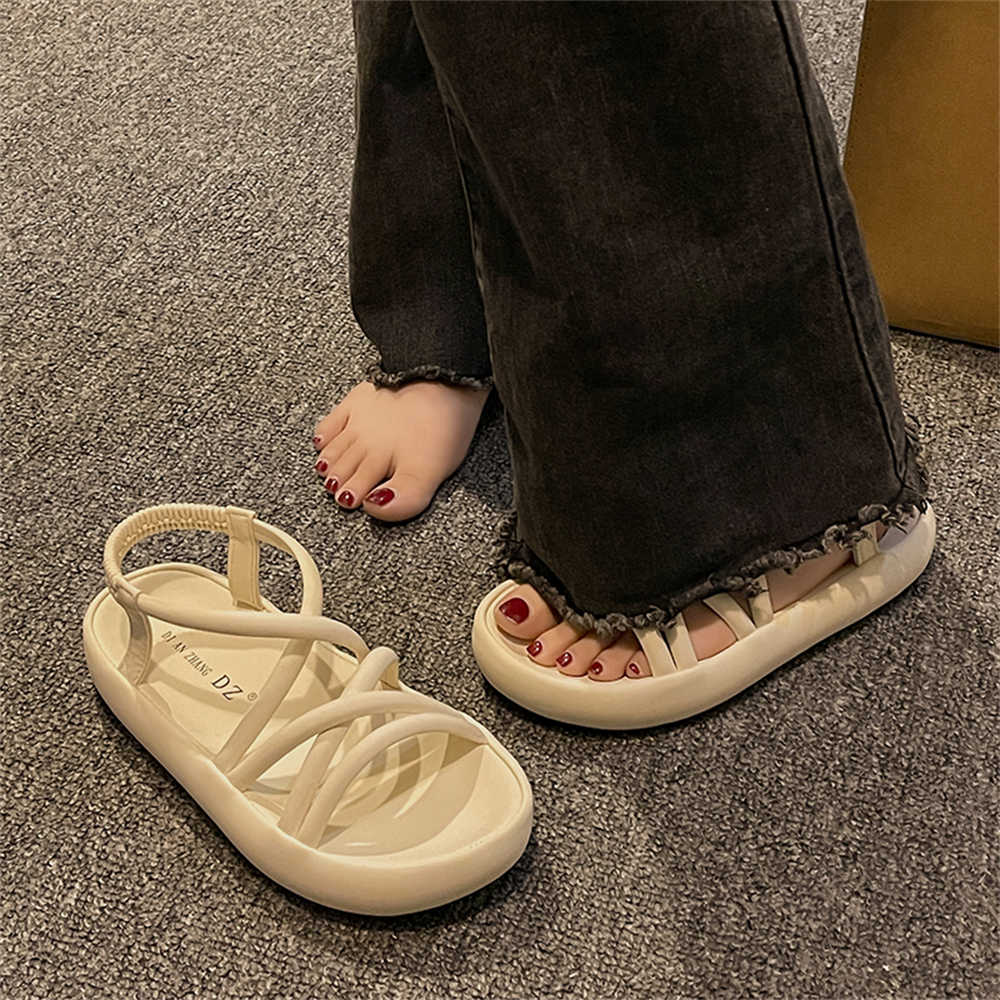 Fashion Without Laces Slip On Sea Sandals Women's Fashion Basketball Shoes Women's Non-slip Slipper Sneakers Sport Basquet