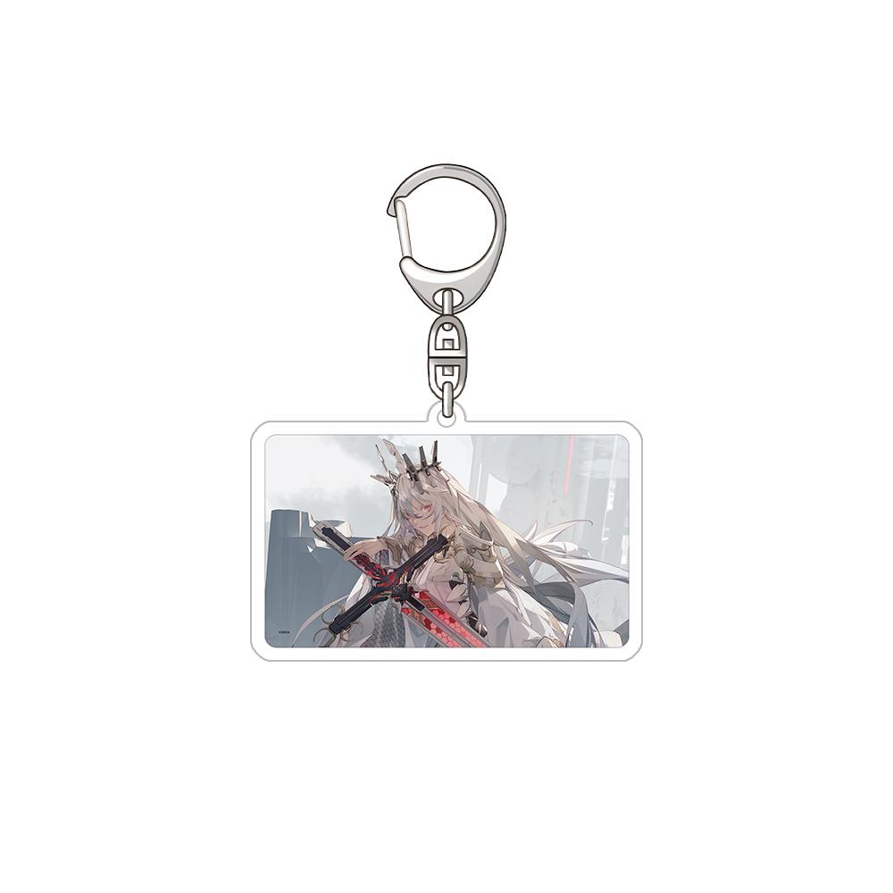 

CHUNITHM Astraea Valmacia Ghost Sakuzyo - Ultimate Force Hebikari Ako Official square Acrylic Keychain Bag pendant anime goods 6 cm