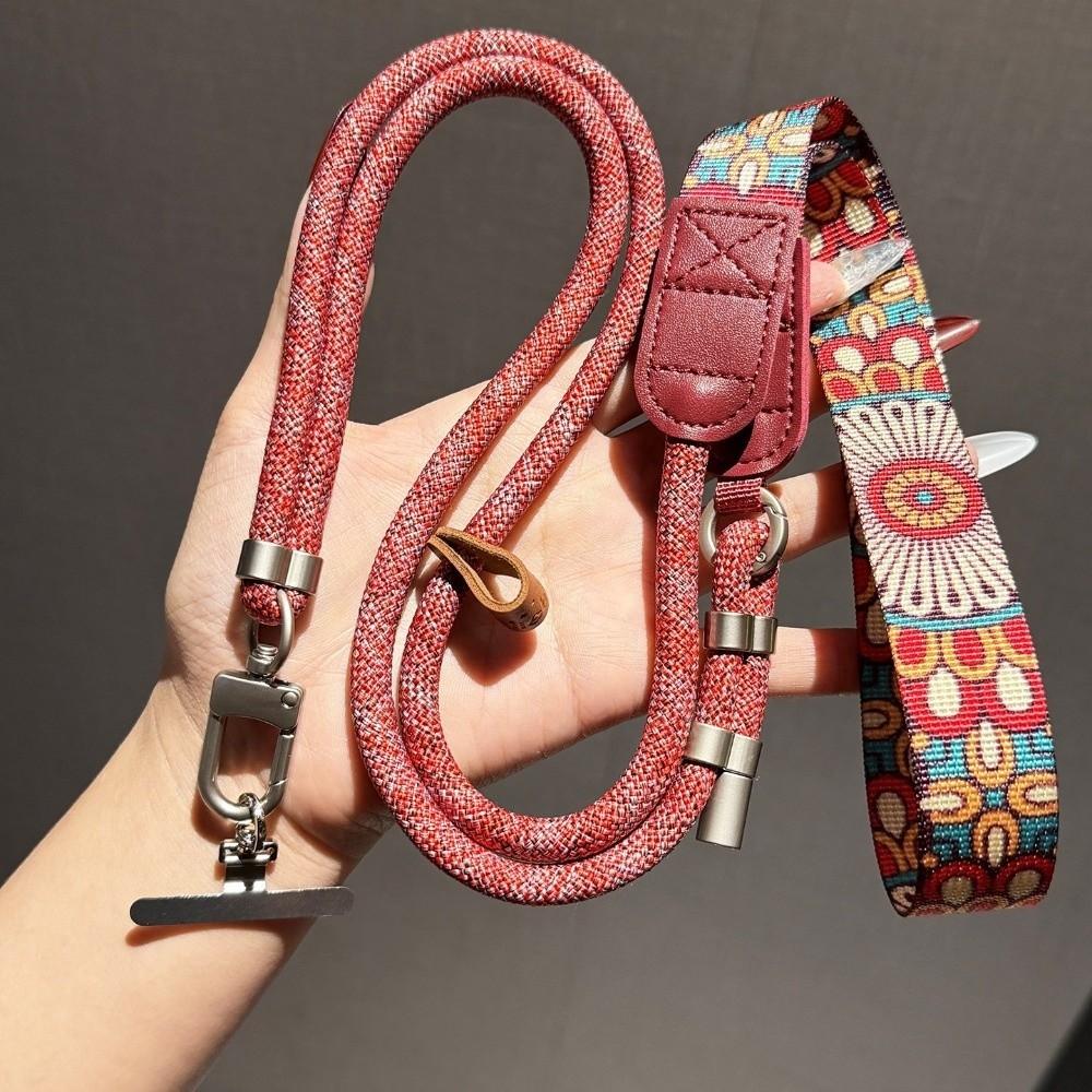 360 Degree Rotation Phone Lanyard Metal Hook Long Hanging Rope  for Phone Case