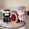 10pcs Stereotype Kraft Paper Round Round Bouquet Paper Flower Shop Materials  Gift Wrapping