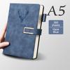 A5 Leather Notebook Diary Custom Logo  Business Journal Writing Genuine Leather Handmade