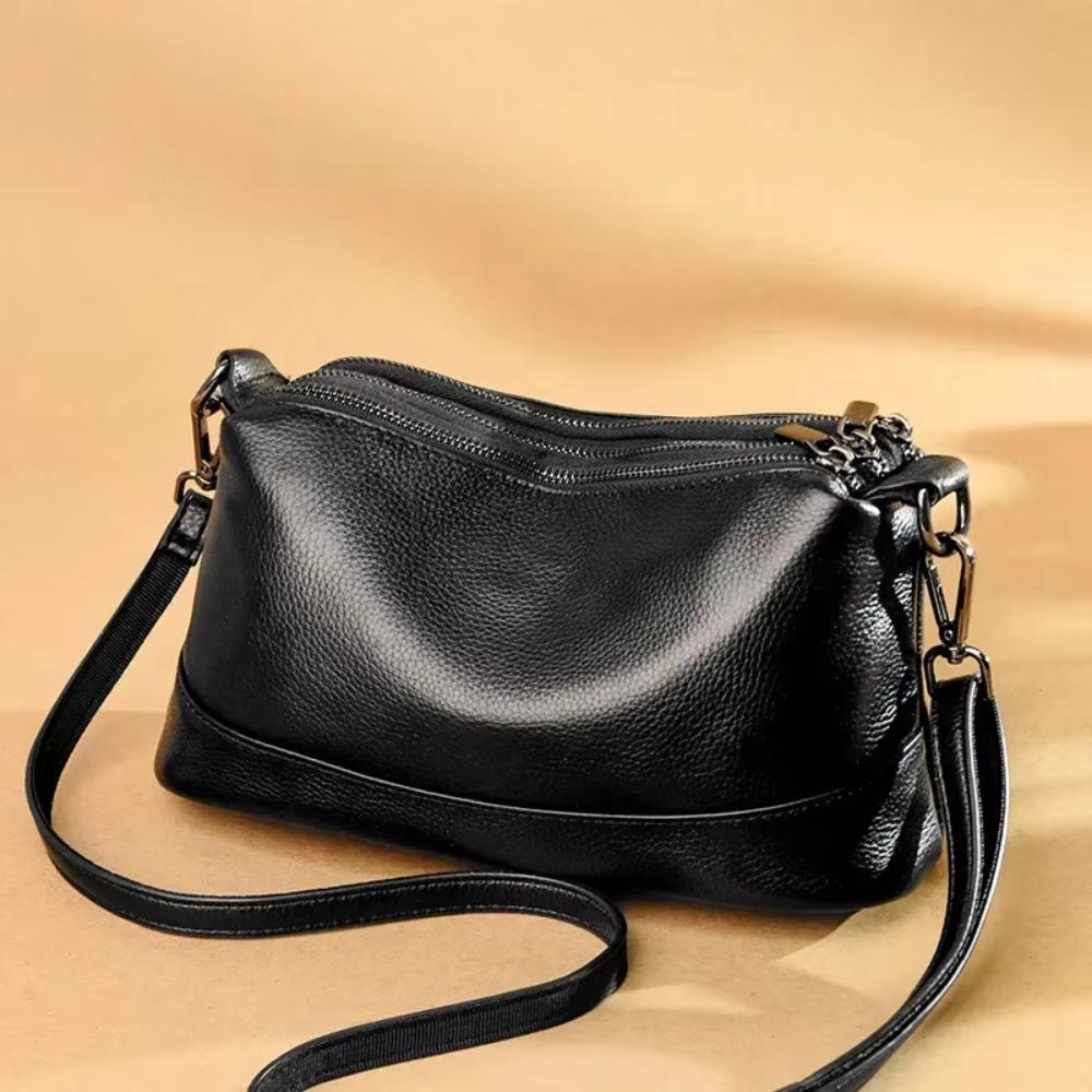 Fashion Women Genuine Leather Handbags Women's Bags Designer Female Shoulder Bags Luxury Brand Cowhide Ladies Messenger Bag