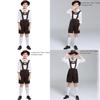 Authentic Children's German Oktoberfest Outfit With Hat For Halloween And Cosplay