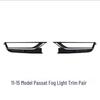 New Passat 2011-2018 Fog Light Grille with Bright Strip Cover