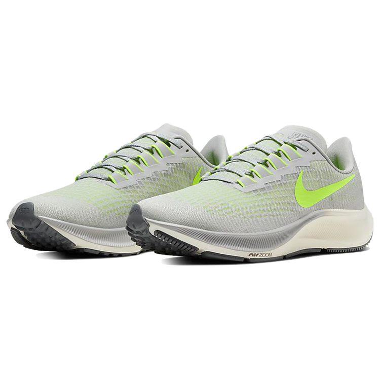 Nike Air Zoom Pegasus 37 Grey Fog Volt Smoke Grey Sail BQ9646-003