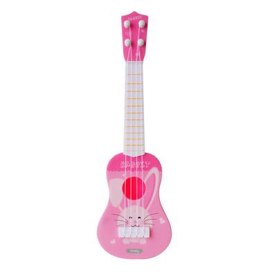 Funny Guitar Montessori Toys Ukulele Musical Instrument Kids For Children School Play Game Education Gifts