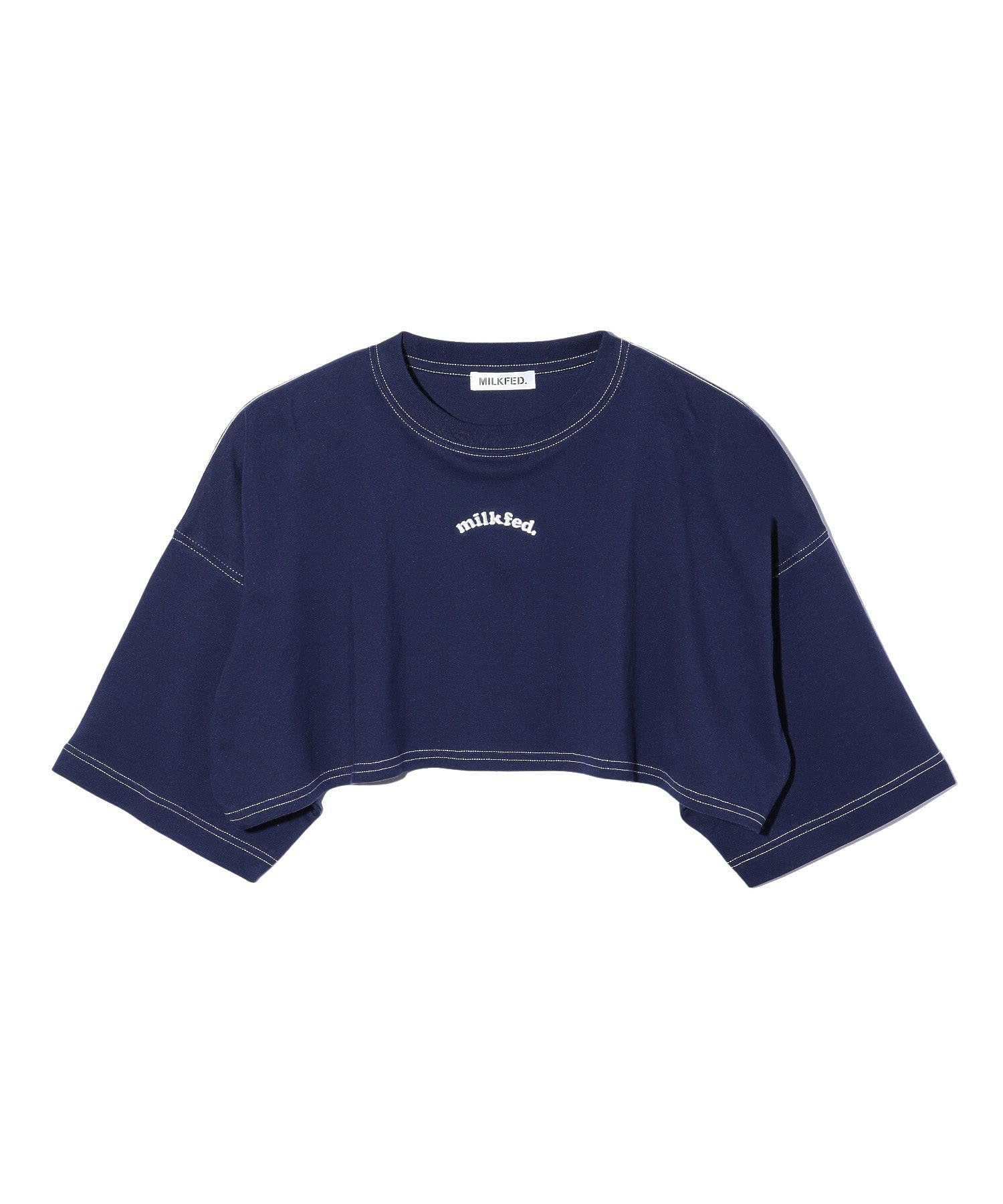 

Milkfed Cropped Top Navy Women s T-Shirt,