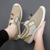 Men'S Fly-Woven Shoes Breathable And Lightweight Outdoor Soft-Soled Sneakers Trendy And Hole Running Shoes