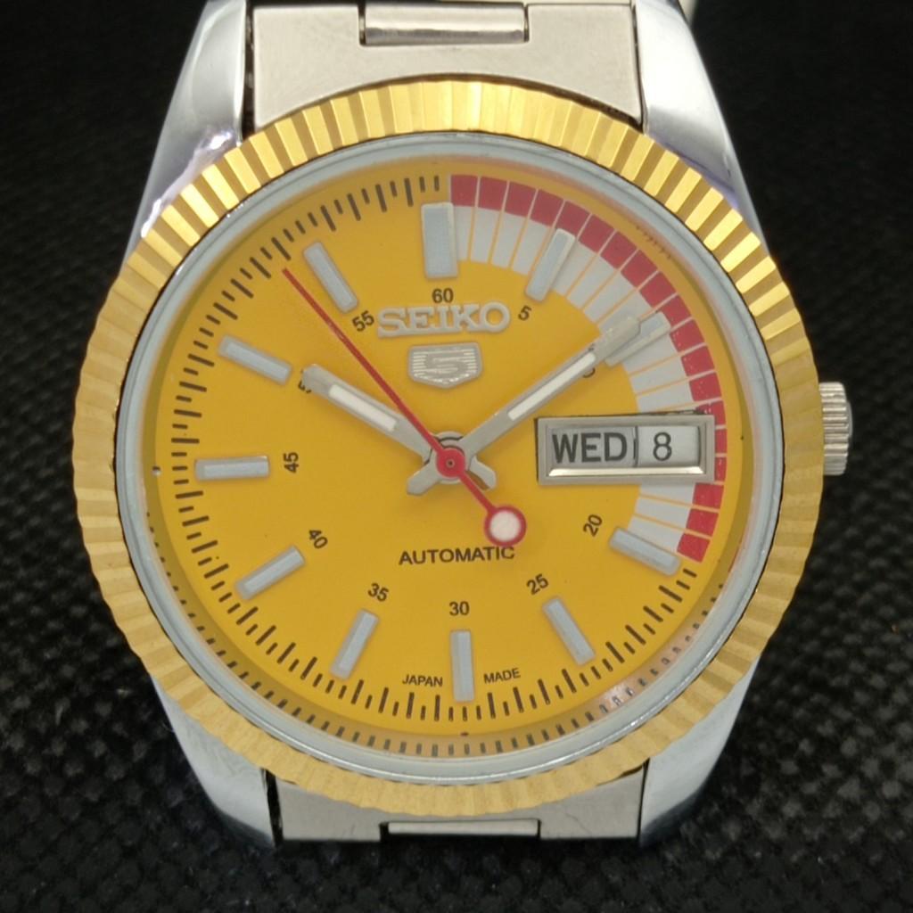 REFURBISHED VINTAGE SEIKO 5 AUTOMATIC PRESIDENT JAPAN MENS WATCH 575b-a305008-9 SKU575b-a305008