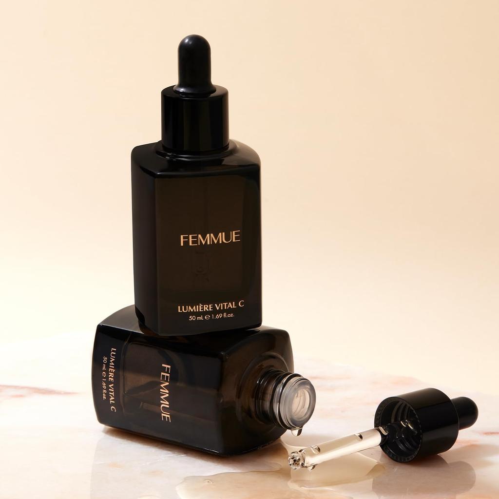 FEMMUE Lumiere Vital C Infusion Serum, Booster Vitamin C Derivative, Authentic Japanese Product, 30mL