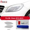 For Mercedes Benz ML Class W166 2012-2015 ML320 ML350 63 Car Headlight Protective Film Transparent Black TPU Sticker