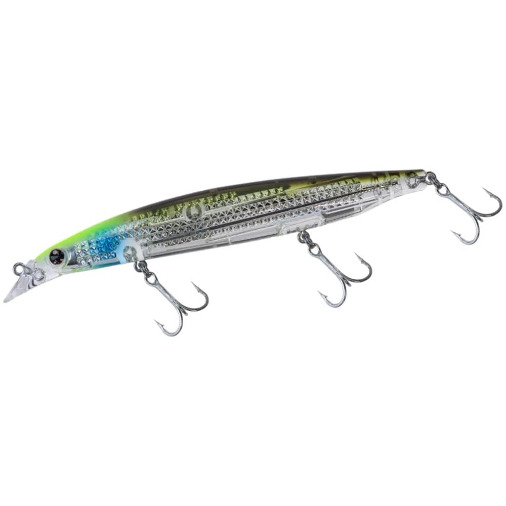 Daiwa Shoreline Shiner Z Vertis R125F-LI Fishing Lure with Laser Impact Chart Head 125mm
