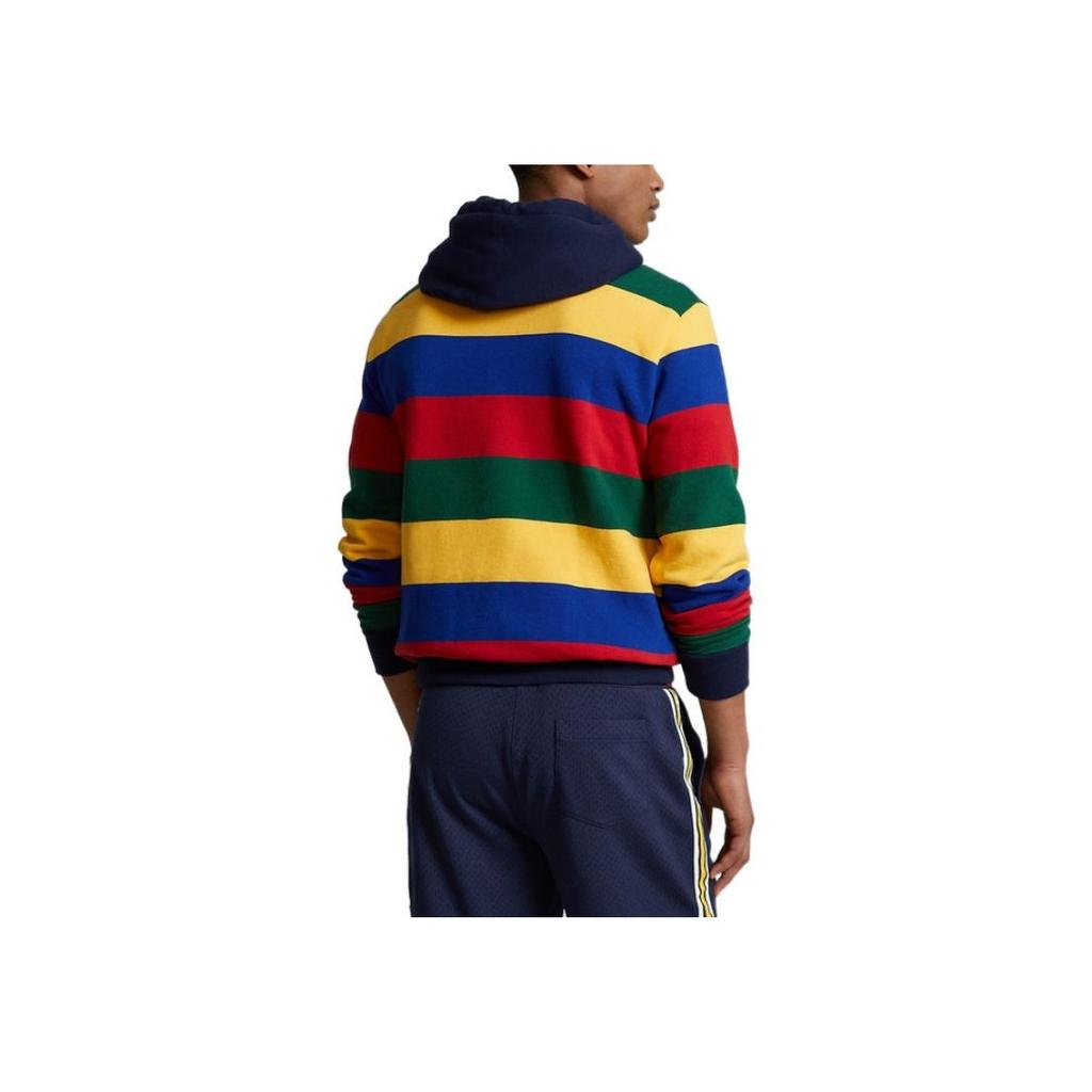 Polo Ralph Lauren SS22 Gestreiftes Bedrucktes Sweatshirt Herren Sweatshirt Multicolor MNPOKNI16822124