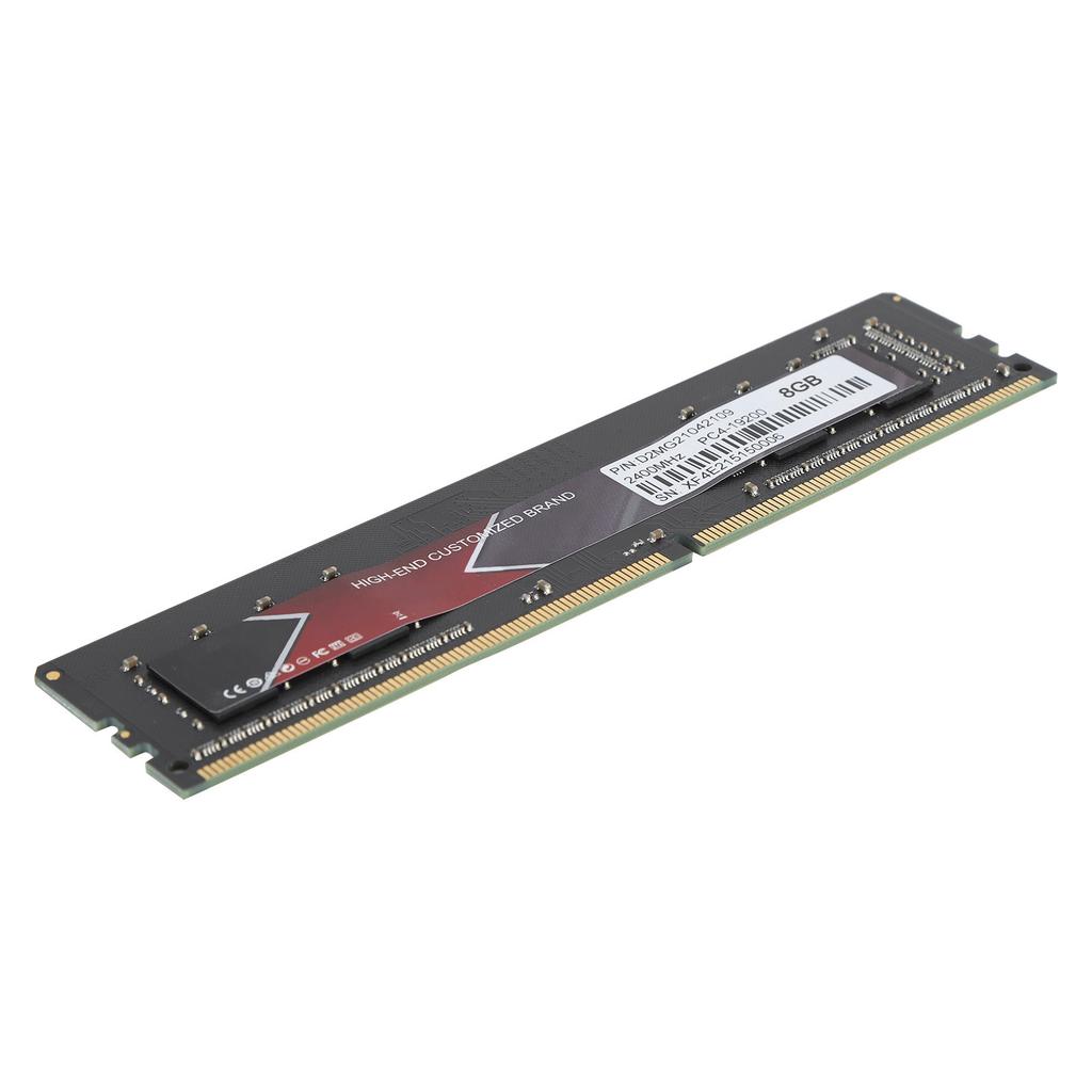 DDR4 RAM Slim Aluminum High Performance PCB DDR4‑2400MHz PC4‑19200 Desktop Memory