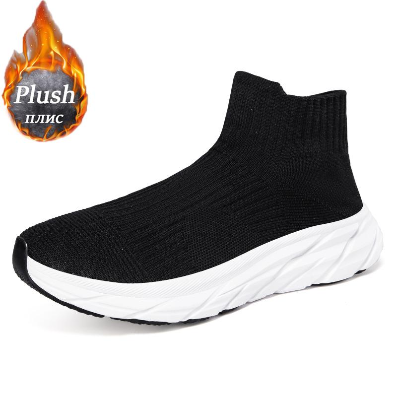 

Модная зимняя меховая мужская обувь, плюшевые носки-ботинки, сохраняющие тепло, удобные повседневные ботинки, мужская и женская парная обувь, легкая повседневная обувь 40