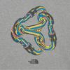 The NorTh Face NT7Tr70a Men S Carabiner Long Sleeve T ShirT Melange Grey