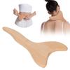 Beech Scraping Board Exquisite Wooden Guasha Massage Tool for Neck Body Meridian