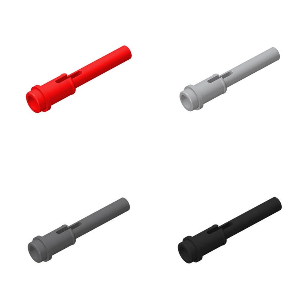 Non-Toxic Moc Bolt Pin With Friction Peg Cross Axle Technical Building Blocks Diy Connector Bricks Compatible 2780 3673 32556 32054 6558
