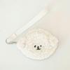 1PC Pet Bag Cute Plush Outdoor Portable Waste Dispenser Carrier Dog Clean  Holder Storage Box Accessories