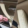 L/R For BMW 3 4 Series 320 318 325 M4 Hand Sewing Door Panel Handle Pull Cover