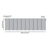 Patio Effective Heater Reflector Shield, Heat Focusing Reflector For Round Natural Gas And Propane Patio Heaters Outdoor