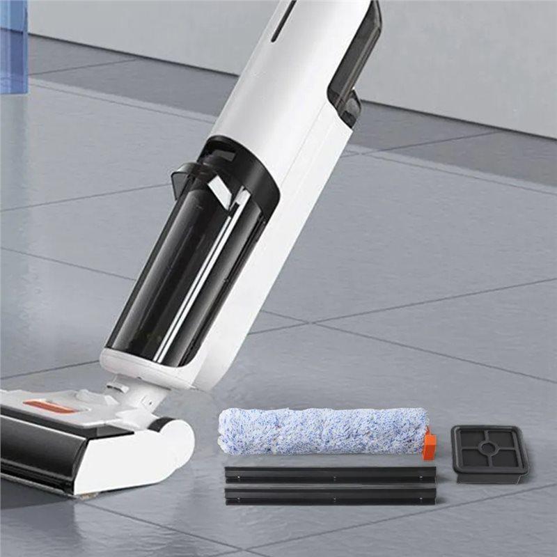 A78E-Main Side Brush Filter Mop Cloth Rubber Scraper Kit For ILIFE For W90 Vacuum Cleaner Household Supplies Cleaning Tools