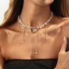 Nature Inspired Single Layer Bird Pendant Necklace Sturdy Alloy Chain Clavicle Chain For Casual Or Formal