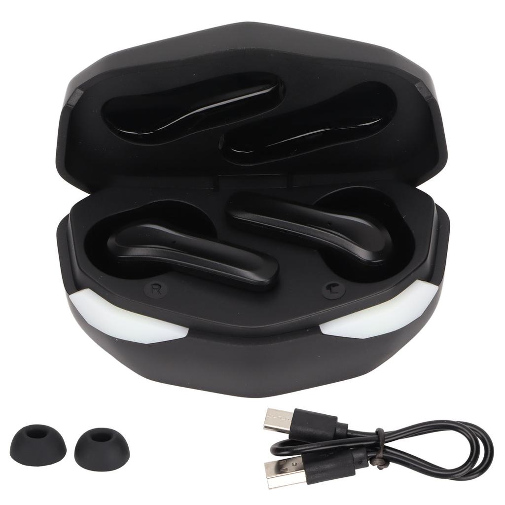 Bluetooth-Ohrhörer Geringe Latenz Touch-Steuerung Stereo Kabellos Gaming Sport-Ohrhörer mit Ladeetui für Handy PC