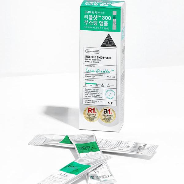 

Vt Riddle Shot 300 Facial Boosting First Ampoule 2Ml*6 Pack