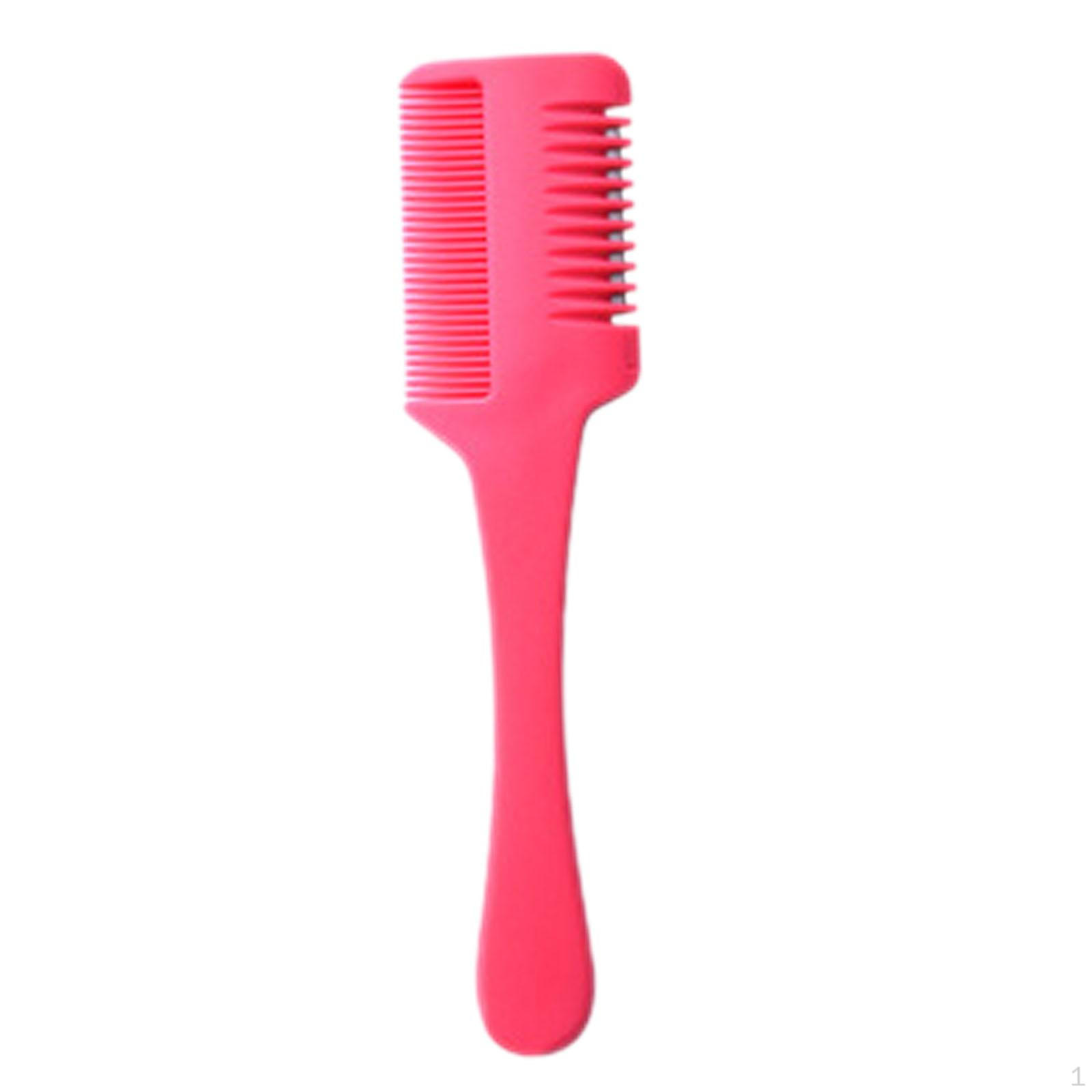 

Парикмахерская расческа для истончения волос, многофункциональные аксессуары для ухода, плоская верхняя часть для укладки волос