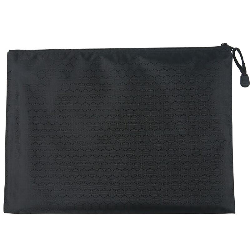 Youyida A4 Black Football Pattern Oxford File Folder - 10 Pack