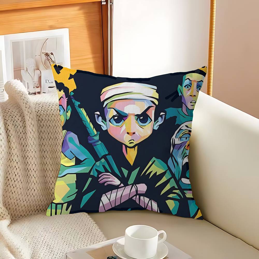 B-Boondocks Cartoon Pillowcase Toon Gift Cushion Cover Bedroom Home Sofa Chair Seat Decor Pillow Case
